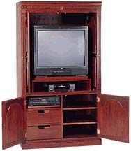 cherry entertainment center